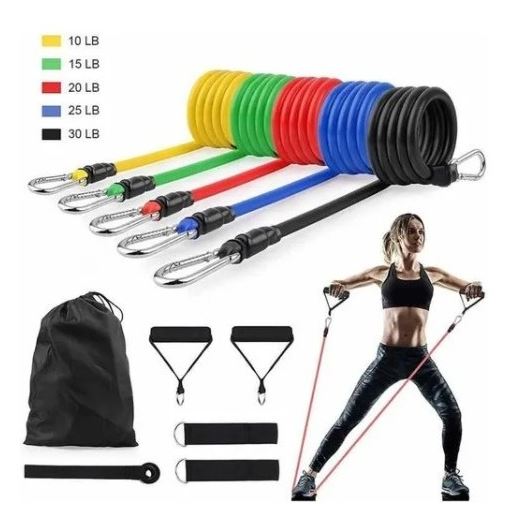 Miniatura 2 de Kit Bandas De Resistencia Tubulares x11p